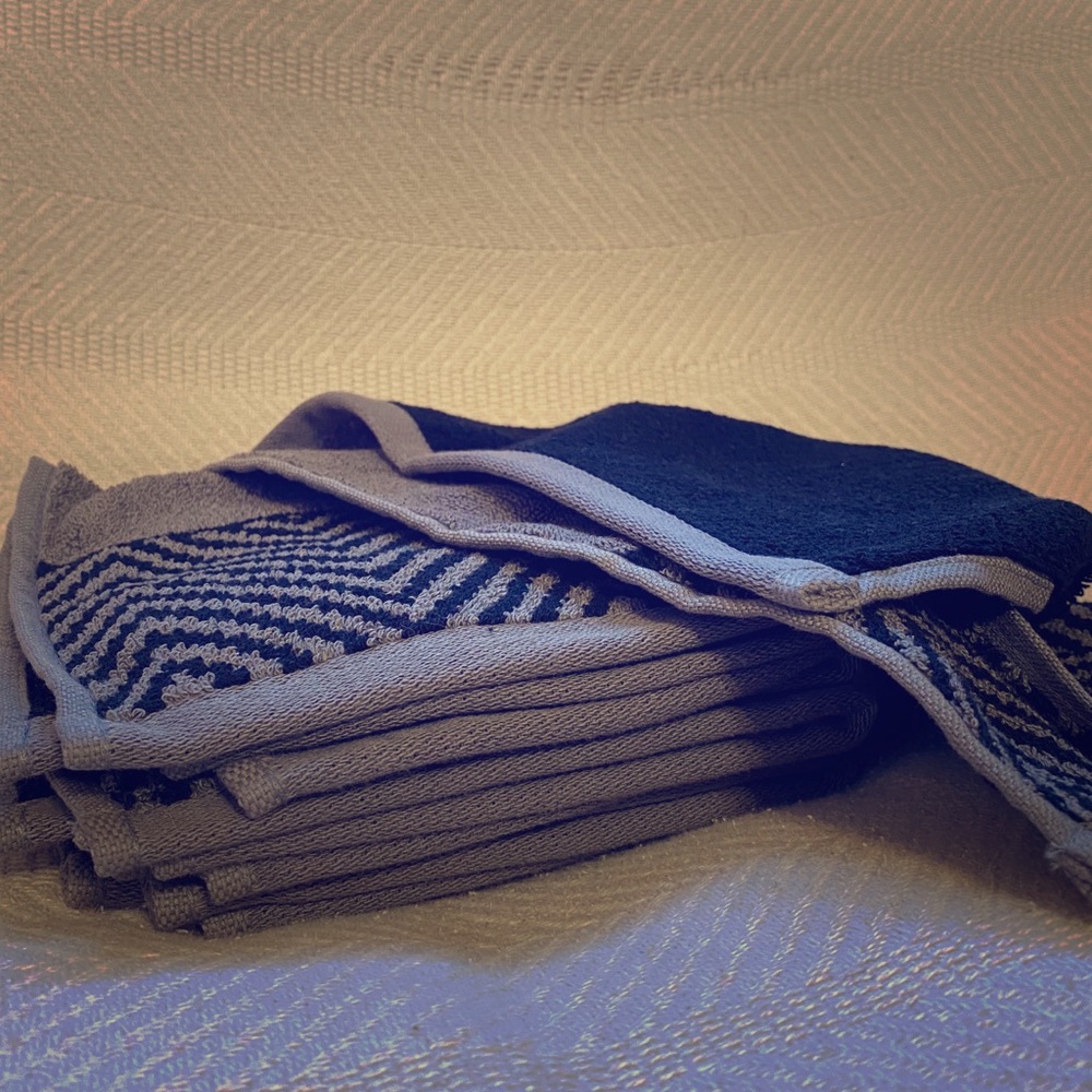 Gray and Black Apt 9 Washcloths 4pc